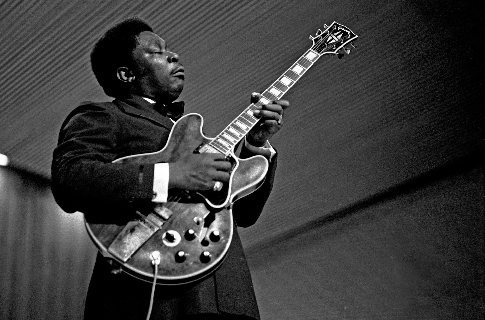 B.B. King performing live