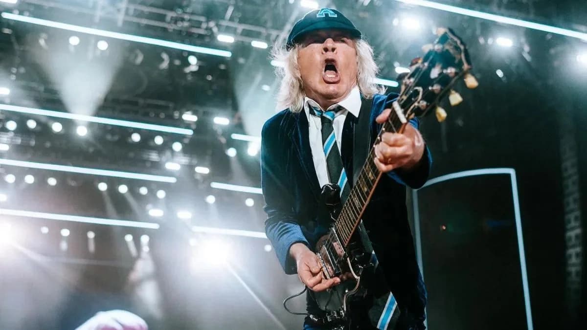 AC/DC live in Tacoma during the Black Ice tour, 2009