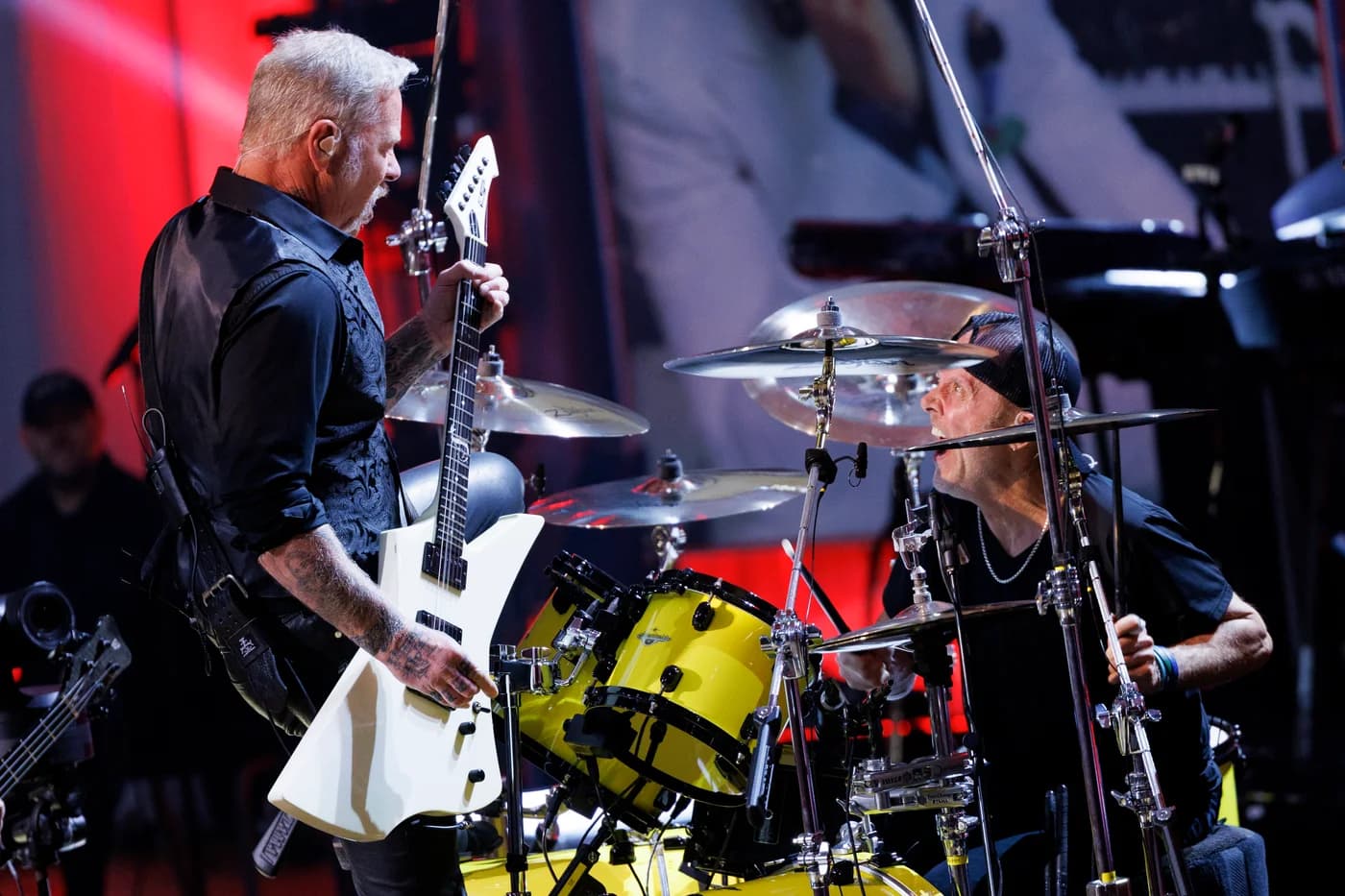 Metallica ao vivo na cerimônia do Gershwin Prize em 2024